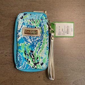 NWT Lilly Pulitzer carded ID wristlet